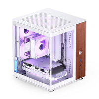 Jonsbo TK-0 MicroATX Seaview Room Chassis Desktop Computer Mid Tower ATX Aluminum Alloy Side Panel Window Stock Fish