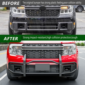 Bull Bar <span class=keywords><strong>Compatible</strong></span> avec Ford Maverick 2022-2024 XLT Brush Guard Grille Brush Guard Front Bumper US Model - Product Image 4