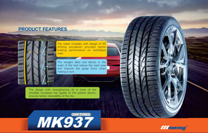 Pneus UHP MK937 205/55R16 205/60R16 205/65/R16 215/45/R16 MILEKING Pneus Radiaux Neufs de Haute Qualité Remplacement de Jantes Garantie 3 Ans - Product Image 5