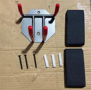 Organisateur de Garage horizontal robuste support de <span class=keywords><strong>Ski</strong></span> utilitaire crochets de Kayak à montage mural avec crochets muraux à l'intérieur à l'extérieur à la maison - Product Image 4