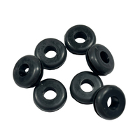 Bouchon d'extrémité de bouchon de trou de bague de serrage en caoutchouc de silicone disponible dans de multiples spécifications pour la protection de câblage de câble métallique