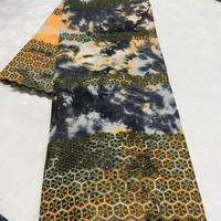 Tissu en dentelle suisse NI.AI au design unique, tissu imprimé en dentelle africaine de Dubaï, dentelle suisse en coton
