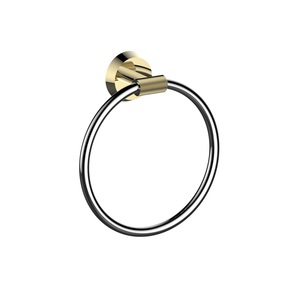 2020 Thiết Kế Mới Quy Trình Knurling Chrome Và Vàng Áo Choàng Móc Vải Móc Phòng Tắm - Product Image 6