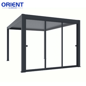Venta Directa de Fábrica de Terraza de Aluminio con Precios Bajos, Tamaño Personalizado, Color RAL, Uso Prolongado y Duradero, Pérgola para Terraza - Product Image 6