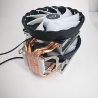 Ventilateur de refroidissement pour boîtier d'ordinateur Cool Storm LGA 1200 à prix de gros, 4 caloducs, roulement fluide 90 mm, 3 broches