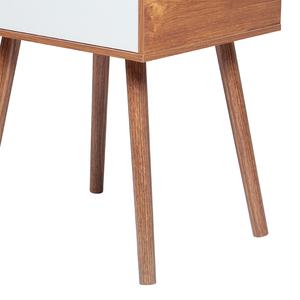 Muebles de dormitorio, mesita de noche, organizador, moderno, de madera, con cajón - Product Image 4