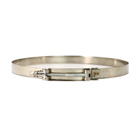 Colliers de serrage en acier inoxydable de 6-5/8 pouces pour tuyau de pivot central