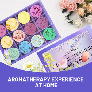 Diffuseur de vapeur aromatique <span class=keywords><strong>pour</strong></span> la <span class=keywords><strong>douche</strong></span> à la rose et à la lavande, tablette de bain parfumée <span class=keywords><strong>pour</strong></span> la <span class=keywords><strong>douche</strong></span> - Product Image 3