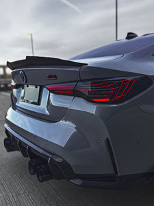 Модернизация CSL Style M440i I4 G22 G23 G26 G82 Копченый черный красный светодиод/лазерный задний фонарь задние фонари для BMW M4 - Product Image 6