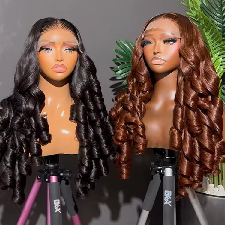 chinese bouncy curls human hair