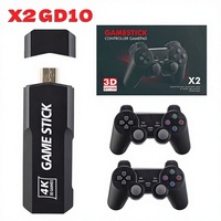 Console de Jeu TV GD10 Plus Améliorée, Haute Qualité, Sans Fil, Carte TF, Manette Sans Fil, Plus de 30000 Jeux Classiques Portables