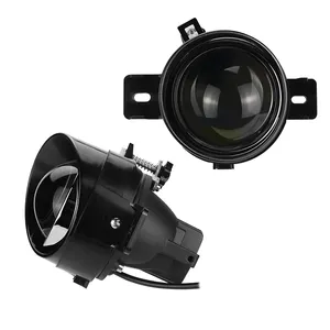 Süper parlak 6000K 3000K yüksek/Lo işın su geçirmez 12V spot Anti sis 3 "Lens projektör araba işık