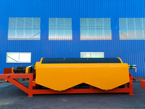 Nass-Permanentmagnet-Trommelseparator zur Magnetischen Trennung von Quarzsand zur Entfernung von Eisenmineralien - Product Image 5