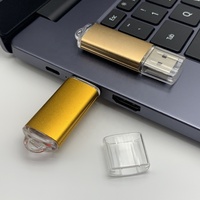 Promotion Clé USB Métal Haute Vitesse 2Go 4Go 8Go 16Go 32Go 64Go 128Go avec Logo OEM Pas Cher