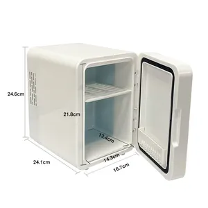 Небольшой портативный автомобильный холодильник, мини-компрессор, холодильник, морозильная камера, новый дизайн, 7,5 л, 12 В