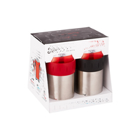 Boîtes de dossiers en carton ondulé recyclé de couleur personnalisée avec laminage mat et gaufrage pour un emballage élégant de tasses à café