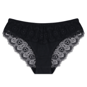 Nuevas bragas de cintura media para mujeres jóvenes y gorditas, bragas de encaje sexy de lujo, bragas acolchadas para mujeres gorditas, fotos de mujeres gorditas en bragas - Product Image 6