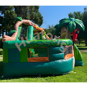 Thương mại huatong <span class=keywords><strong>Inflatable</strong></span> Bouncer nhà Vẹt nhảy lâu đài với trượt rừng in <span class=keywords><strong>combo</strong></span> <span class=keywords><strong>Inflatable</strong></span> lâu đài cho trẻ em - Product Image 3