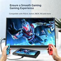 Monitor Portátil IPS de 14 Pulgadas, 1200P, 60Hz, Pantalla Externa 16:10, Segunda Pantalla con Soporte y Altavoz para Computadora Portátil y PC