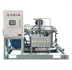 Compresseurs industriels YiBang 22 kW 10 Nm³/h à faible consommation d'énergie CA, compresseurs à azote, composants de moteur à piston sans huile pour applications stationnaires - Product Image 4