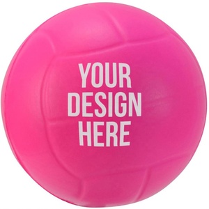 Pelota de juguete promocional de voleibol de PU con logotipo personalizado para aliviar el estrés - Product Image 5