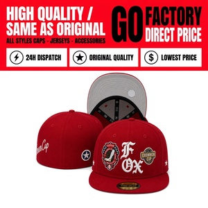 <span class=keywords><strong>Gorra</strong></span> de Béisbol Clásica Personalizada, Nueva, Original, de Alta Calidad, para Hombre, Plana, Ajustada, de 6 Paneles, Gorras Ajustadas, <span class=keywords><strong>Gorra</strong></span> de Béisbol con Cierre a Presión - Product Image 1