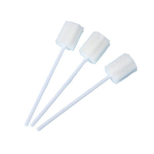 Cepillo desinfectante desechable Huayue, 10 unidades, esponja para cuidado bucal, palo de microfibra de plástico para uso doméstico - Product Image 2