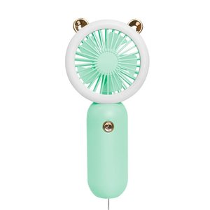 Mini ventilateur portatif rechargeable par USB, ventilateur créatif pour le bureau et l'extérieur, ventilateur portable - Product Image 2