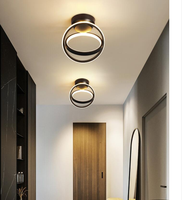 Plafonnier LED Moderne pour Couloir, Entrée ou Petit Salon
