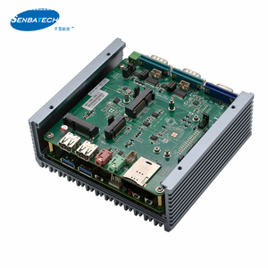 C4350S-V Fanless Industrial Pc <strong>Price</strong> 10th Celeron 5205U with DDR4 Max 32GB VGA for Industrial Grade Edge <strong>Computing</strong> - Product Image 4