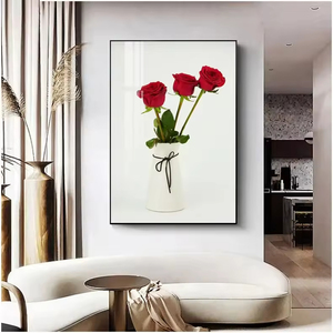 โคมไฟติดผนังในบ้านสุดหรูแบบโมเดิร์นโปสเตอร์พอร์ซเลนคริสตัลทำมือสำหรับงานศิลปะติดผนังมิเตอร์ไฟฟ้า - Product Image 4