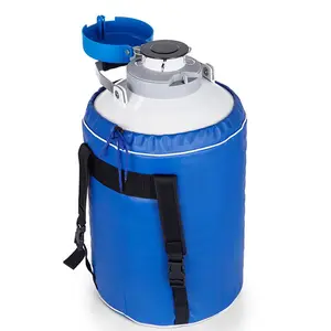 3l Aluminum Alloy Cryogenic Semen Storage Tank Liquid Nitrogen Container For Sale