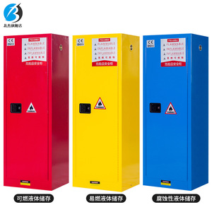 Armario Industrial a Prueba de Explosiones, de Acero, de 3 Niveles, con Cerradura, para Almacenamiento de Materiales Inflamables, Uso en Almacenes - Product Image 4