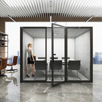 Mobilier de bureau moderne Home Pod Portable Studio Work insonorisé Mobile 1-8 personnes Office Pods