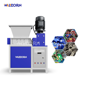 Phế liệu kim loại Shredder máy mini có thể máy nghiền chất thải lốp Shredder Máy tái chế để tái chế bin - Product Image 6