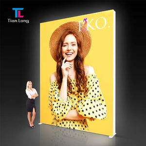 Caja de luz retroiluminada de tela de aluminio TianLang, tablero de tela de película de PVC de tela suave, caja de luz LED sin marco, Marco personalizado Ad LED SEG - Product Image 4