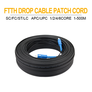 Câble de branchement FTTH extérieur avec connecteur LC SC, longueurs 5m, <span class=keywords><strong>10m</strong></span>, 20m, 30m, 50m, 100m, 150m, 200m – Cordon de raccordement <span class=keywords><strong>fibre</strong></span> <span class=keywords><strong>optique</strong></span> - Product Image 4