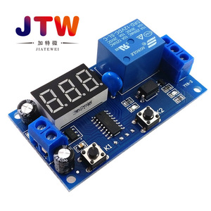 JTW Time Delay <b>Relay</b> Module 12V 10A SPDT <b>Relay</b> Output With Digital Display For Timer Control - Product Image 1