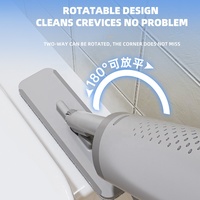 Nouvelle serpillière mini portable en acier, puissante, à auto-essorage, pour la maison et la cuisine, idéale pour les petits espaces