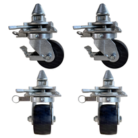 Roue pivotante pour conteneur ISO de 6, 8, 10, 12 pouces, roue de conteneur ISO de luxe