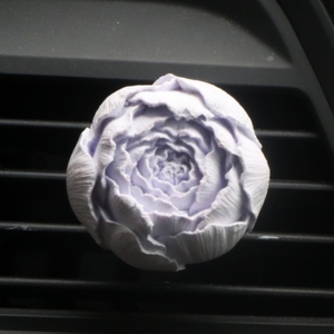 Rifornito di aromi profumati in gesso morsetto per sfiato auto deodorante per ambienti in ceramica fiore porcellana per la casa diffusore di olio essenziale di fragranza - Product Image 2