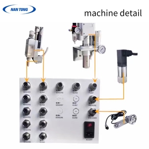 Machine de pulvérisation de colle froide électrique à haute efficacité avec application de colle semi-automatique pour emballages <span class=keywords><strong>en</strong></span> bois, cartons et utilisation chimique - Product Image 3