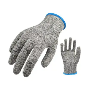 Anti-Schnitt-Outdoor-Messer Schnitt beständiger Schutz Jagd handschuhe Stahldraht Mesh Handschuh Angel handschuhe