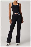 Vêtements de sport pour femmes, ensembles de yoga et de fitness, vêtements de sport, ensembles de vêtements de sport pour femmes, vêtements de sport pour femmes, vêtements de sport à taille en V