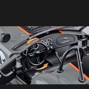 2026-03 Doublehorse 1:24 Modellino Auto Sportiva Classica Convertibile <span class=keywords><strong>Cobra</strong></span> in Lega con Suono e Luci - Product Image 2