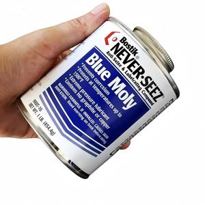 XQH187 Bostik Never Seez NBBT-16 Blue Moly Graisse anti-grippage extrême pression 1500F 1 lb USA - Product Image 6