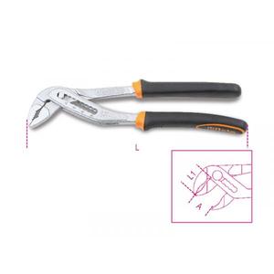 BETA - 010480215 Pince à joint coulissant avec joint en boîte et poignées bimatières (multi-pack) - EAN 8014230674421 PINCES ET COUPE - Product Image 1