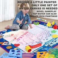 KSF vente en gros de tapis de dessin d'eau de bande dessinée tapis de dessin jouets éducatifs dessin tapis de griffonnage avec des stylos magiques pour les enfants