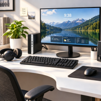 Mini PC de bureau Barebone Tiny EliteDesk 800 G4 8ème génération, propre, sans rayures, grade A, testé et fonctionnel