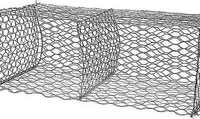 Grillage hexagonal soudé galvanisé à chaud pour la protection des pentes de rivières, le contrôle des inondations et l'ingénierie anti-érosion des talus